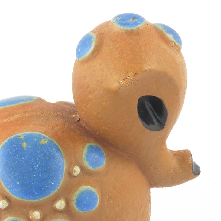 Britt-Louise Sundell (Ringo 1960s) Brown Modernistic Elephant 10 cm