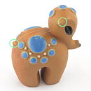 Britt-Louise Sundell (Ringo 1960s) Brown Modernistic Elephant 10 cm