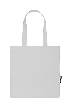 Tygkasse med långa handtag - Tunn modell -  Neutral - Fairtrade & EKO GOTS - 14 olika färger