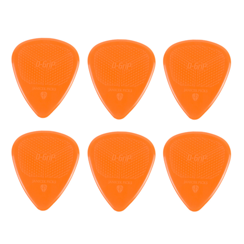 D-GRIP Premium Standard Nylon Picks (6-Pack) - 8