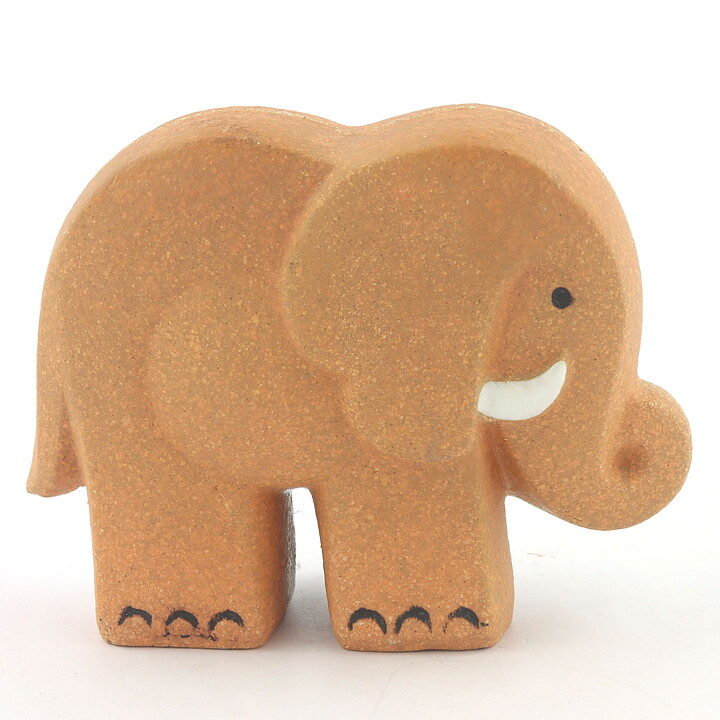 Lisa Larson (Noaks Ark 1978) Enchanting Elephant Couple 10 cm
