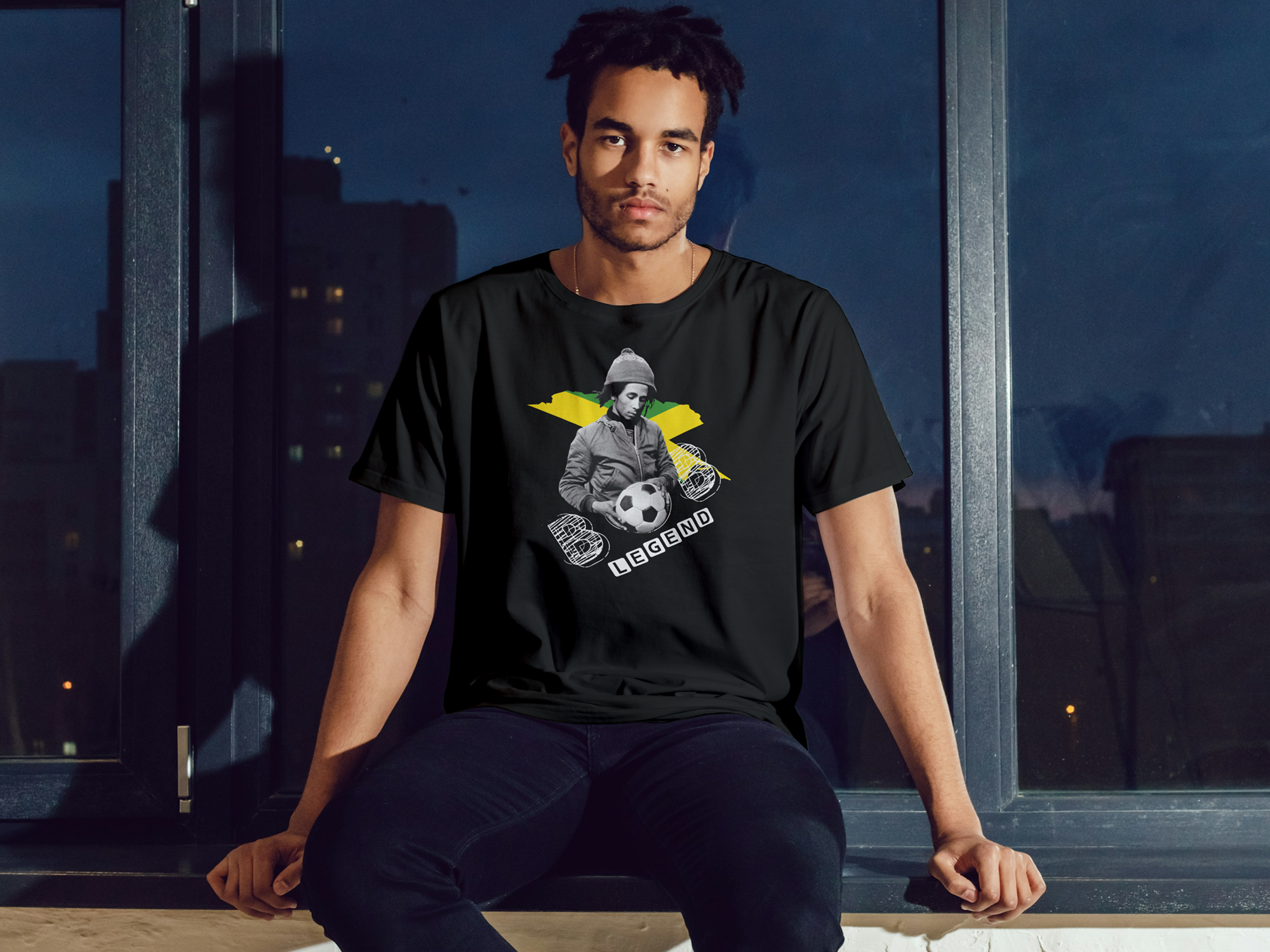 Bob Marley Legend T-shirt Black