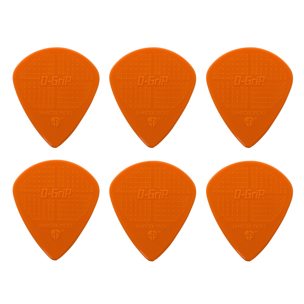 D-GRIP Premium JAZZ B Nylon Picks (6-Pack) - 3