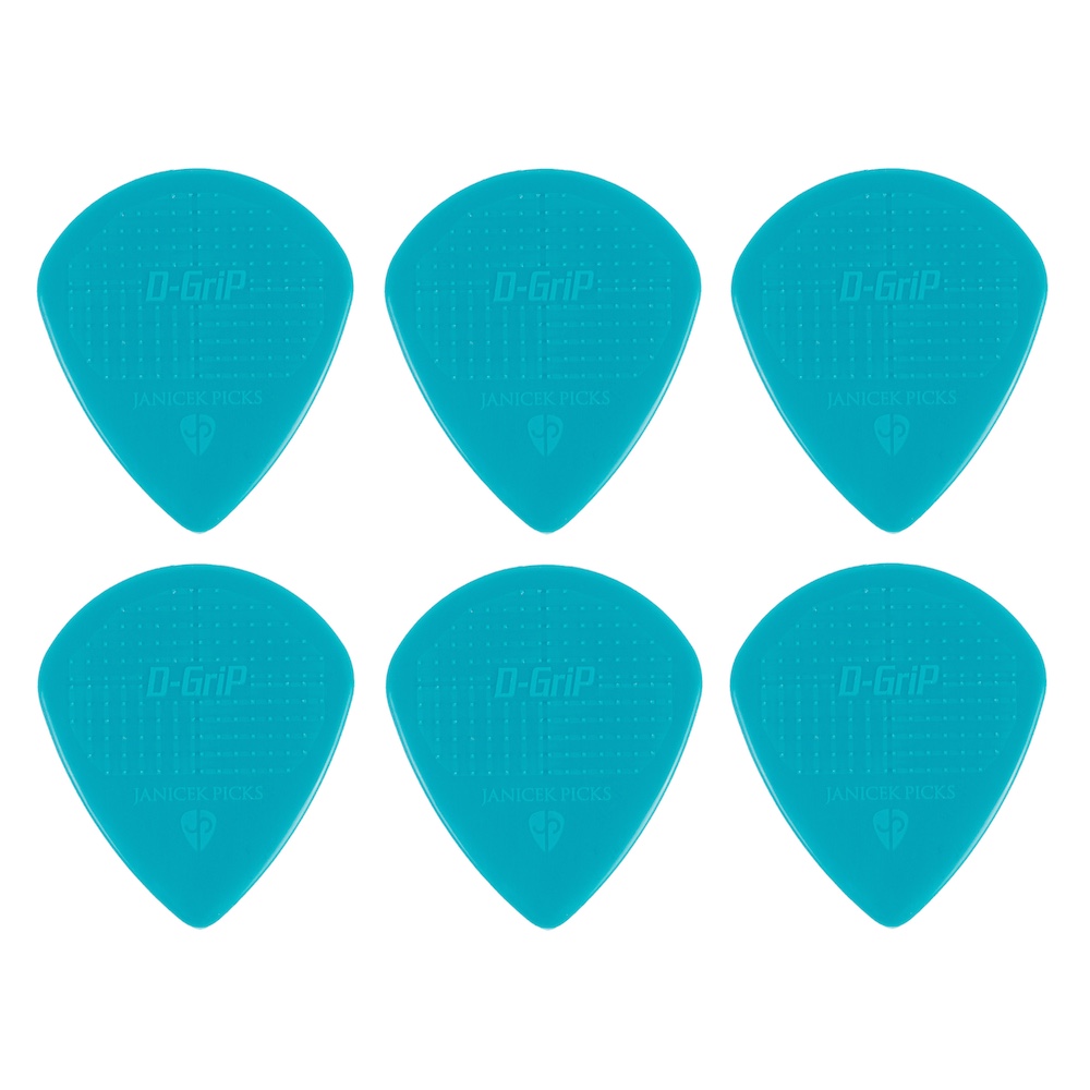 D-GRIP Premium JAZZ A Nylon Picks (6-Pack)