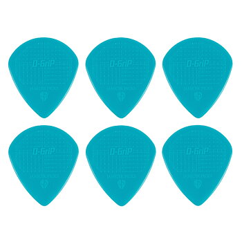D-GRIP Premium JAZZ A Nylon Picks (6-Pack)