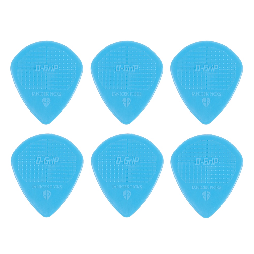 D-GRIP Premium JAZZ A Nylon Picks (6-Pack) - 2