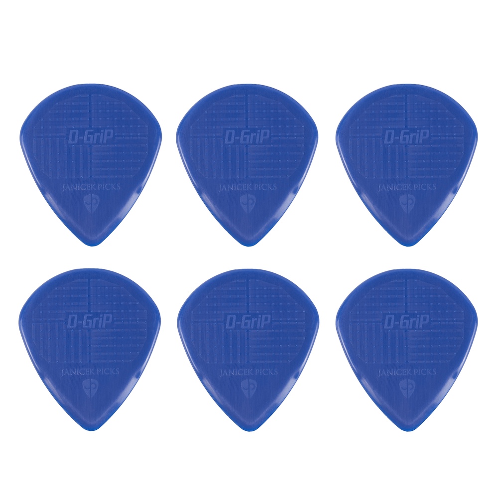 D-GRIP Premium JAZZ A Nylon Picks (6-Pack) - 5