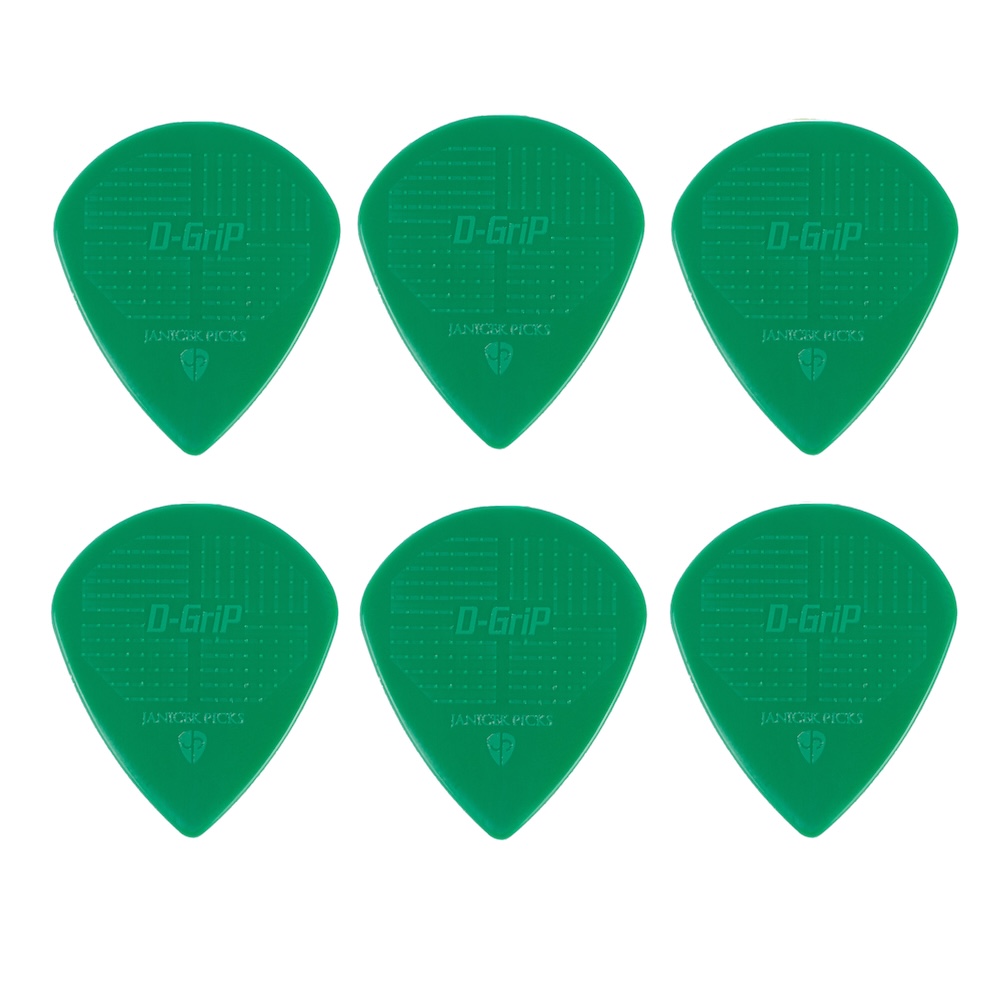D-GRIP Premium JAZZ C Nylon Picks (6-Pack) - 4
