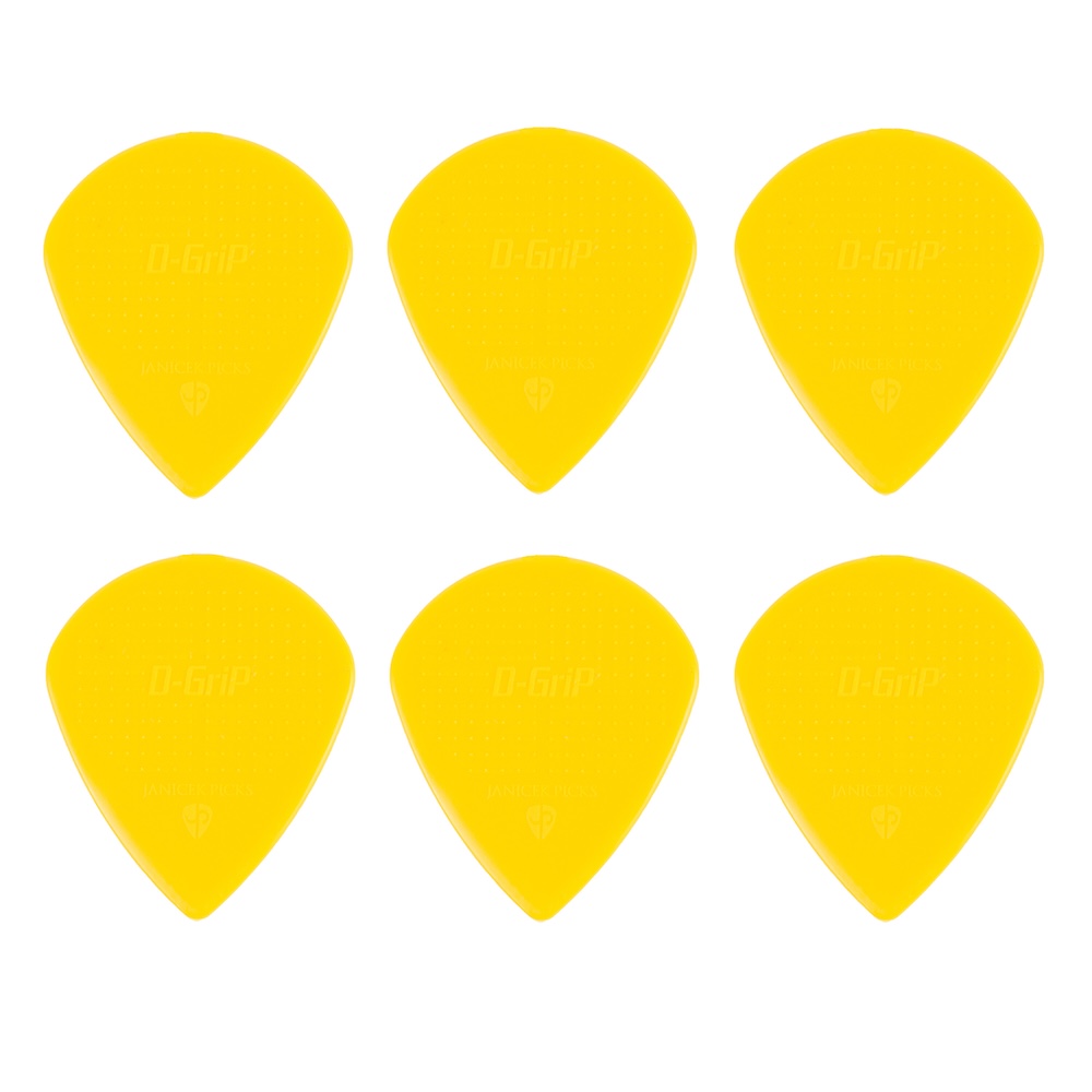 D-GRIP Premium JAZZ C Nylon Picks (6-Pack)