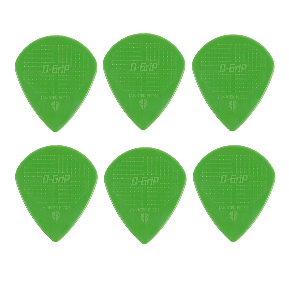 D-GRIP Premium JAZZ C Nylon Picks (6-Pack) - 2