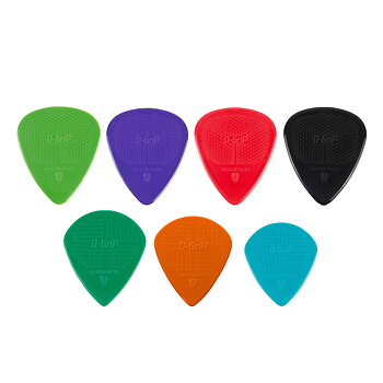 D-GRIP MIX PACK Soft & Medium Picks (7-Picks)