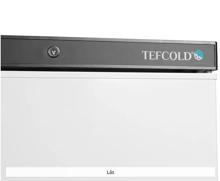 Frysskåp UF200V, 200 liter, ventilerad kylning