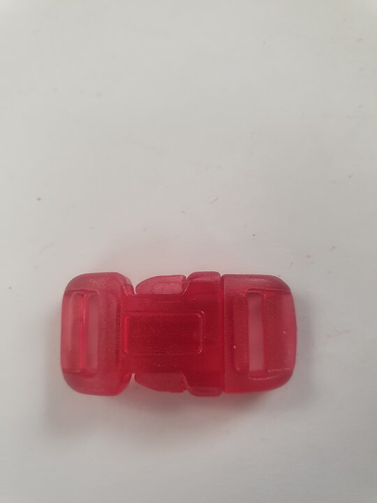 Rött spänne 10 mm