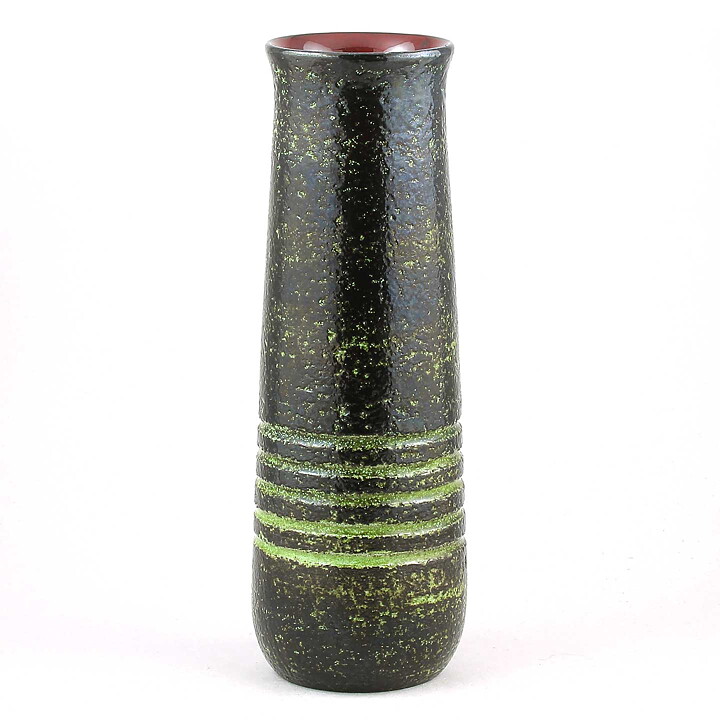 イングリッド・アッターボリ　Vesuvシリーズ パワフルな緑の花瓶 Vase 1960年