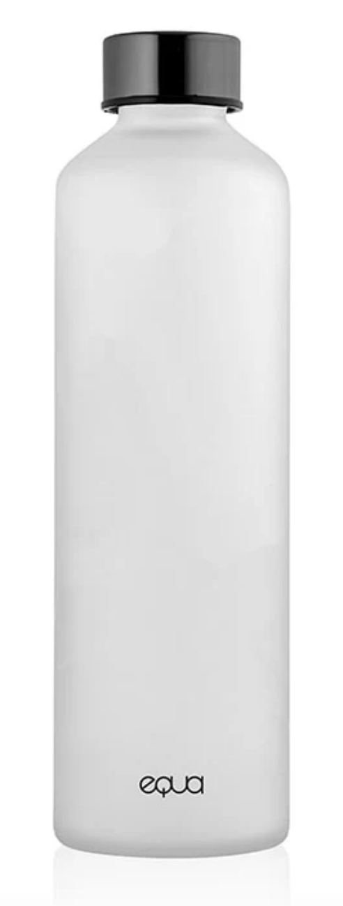Vandflaske glas 750ml Black Velvet Edition - EQUA