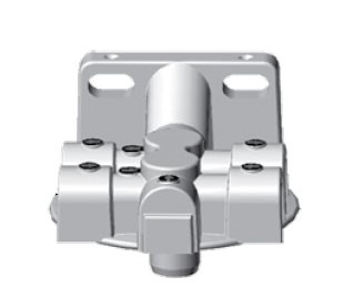 Racor Filter head, white - (item no.  RK21411)