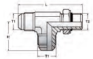 L-adapter 3/4-3/4 för slangkoppling - (art. nr. JLEEU-08-08)