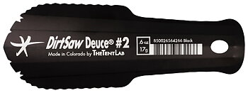The Deuce DirtSaw #2 Ultralight backcountry trowel