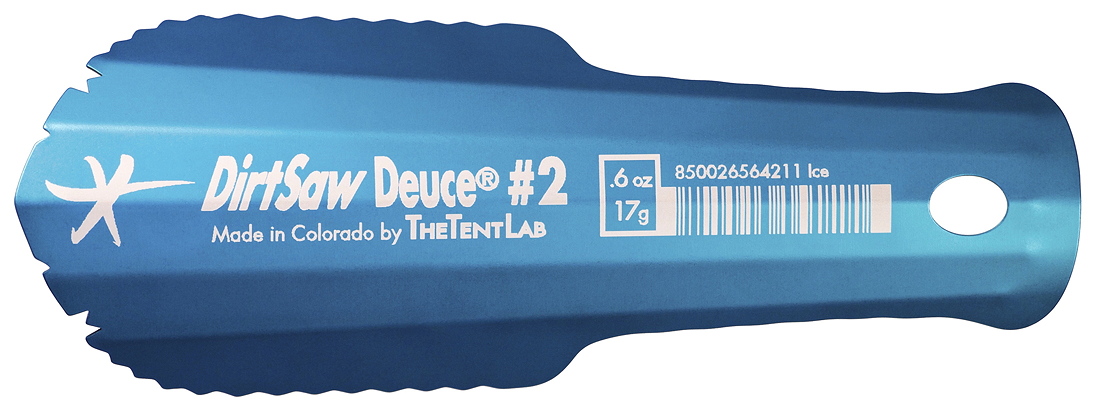 The Deuce DirtSaw #2 Ultralight backcountry trowel - 8