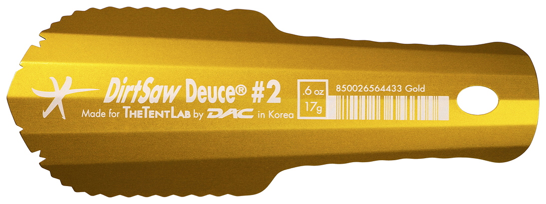 The Deuce DirtSaw #2 Ultralight backcountry trowel - 3
