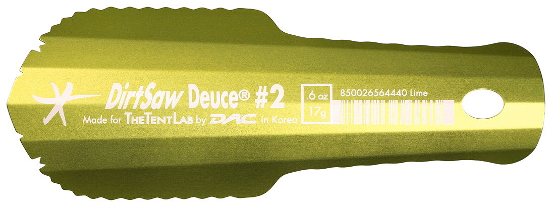 The Deuce DirtSaw #2 Ultralight backcountry trowel - 5