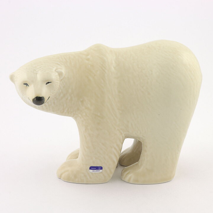 Lisa Larson (Skansen 1976) Playful Polar Bear 22/15 cm