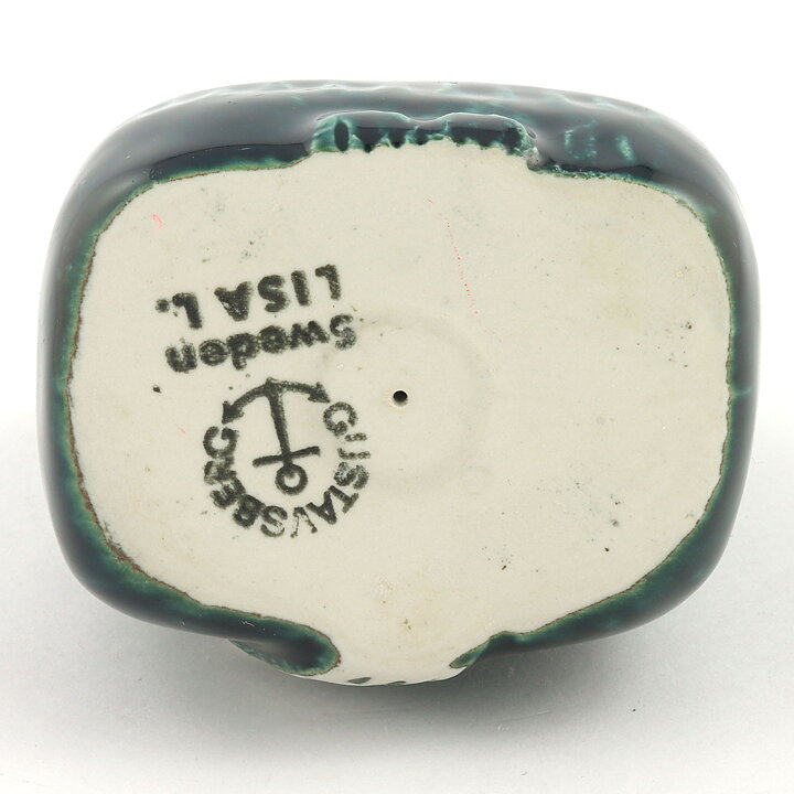 リサラーソン ネコ Liten Katt  深緑　1965年  10cm