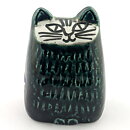 リサラーソン ネコ Liten Katt  深緑　1965年  10cm