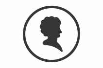 Symboletikett – Biografier – selvklebende etikett med biografi-symbol for merking av hyller og materiale.