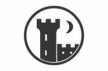 Symboletikett – Historiske fortellinger – selvklebende etikett med symbol for historiske fortellinger, til merking av hyller og materiale.