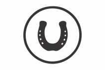 Symbol Label – Horse Books – self-adhesive label with horse symbol for marking shelves and materials.