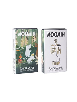 Rotary Candle holder Moomin Family, gold