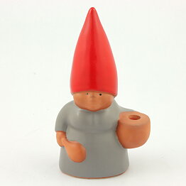 Lisa Larson (Santa's Family 1980s) Santa Claus' Wife Candleholder 18 cm