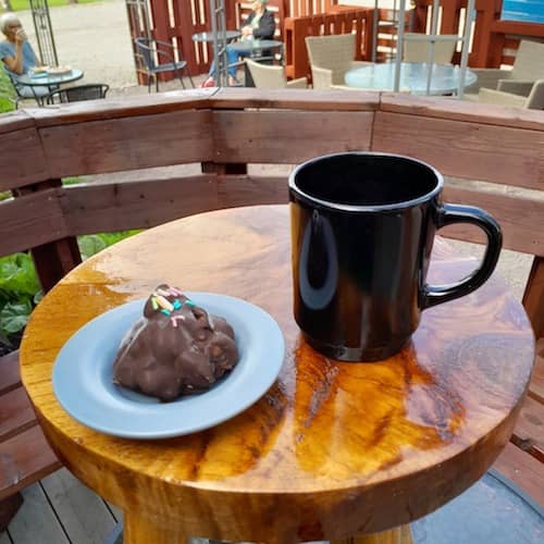 Moster Fia och kaffe