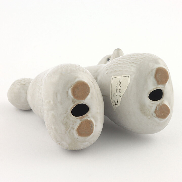 Lisa Larson (Vov 1986) Perky Poodle 11 cm