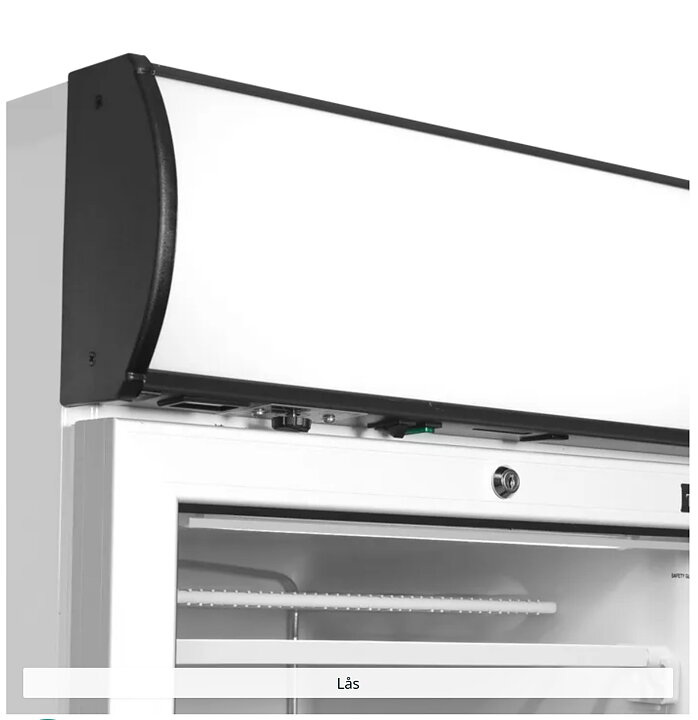 Displayfrys UFFS370GCP, 300 liter