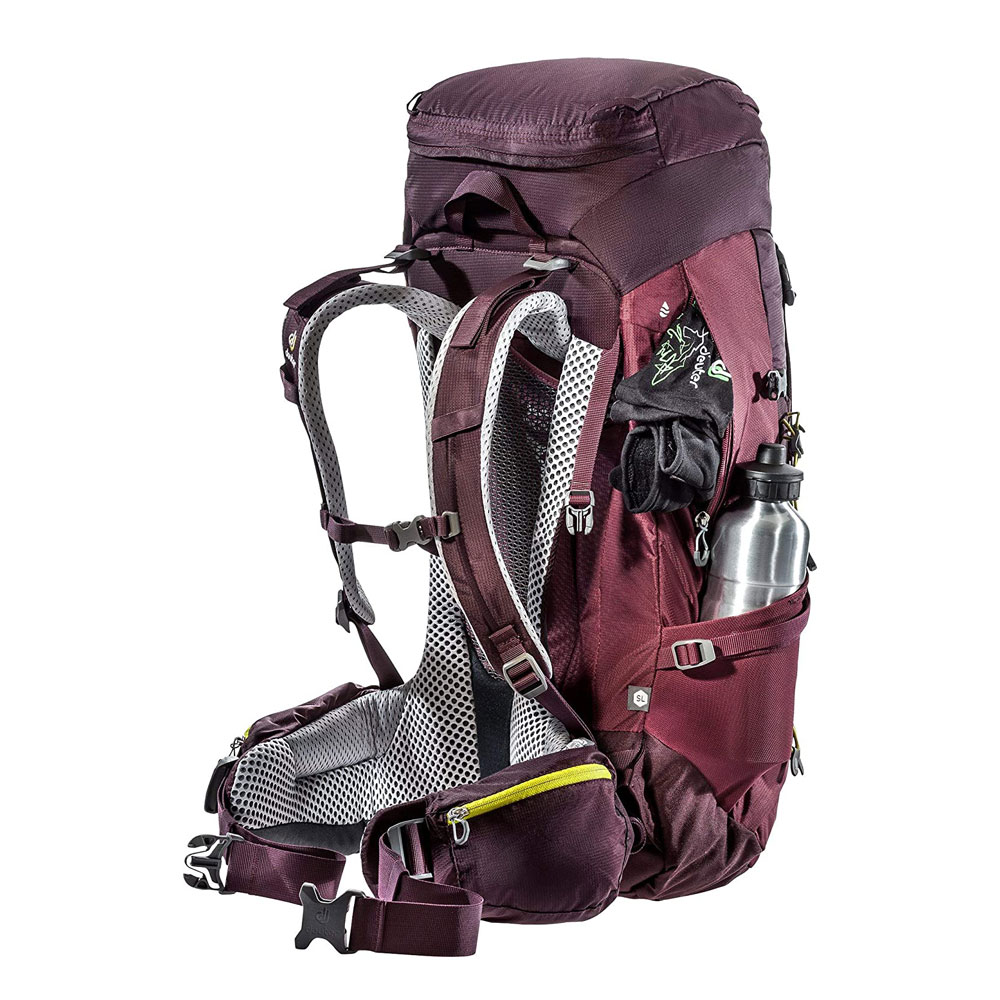Vandringsryggsäck - DEUTER Futura Pro 34 SL Aubergine-Maroon - 4