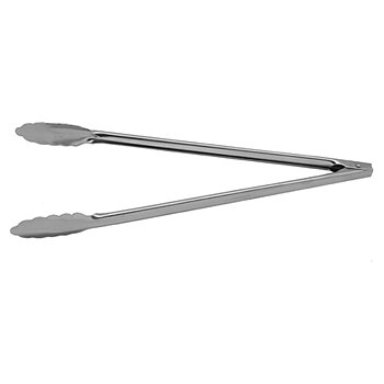Stainless tongs 40 cm