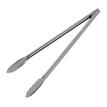 Stainless tongs 40 cm