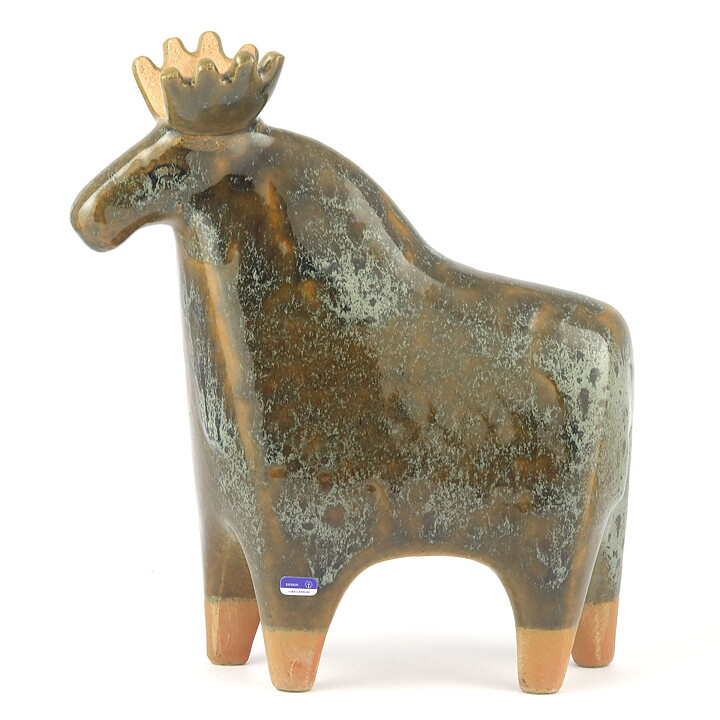 リサラーソン ヘラジカ Stora Zoo Alg (大きな動物園) シリーズ  1957年  26cm