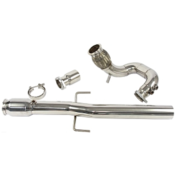 3" Downpipe with race catalytic converter 300cell
