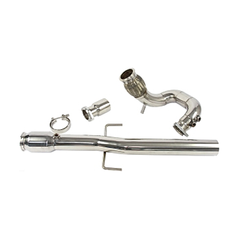 3" Downpipe with sports catalytic converter