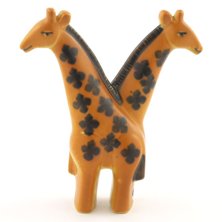 Lisa Larson (Noaks Ark 1978) Graceful Giraffe Couple 15 cm