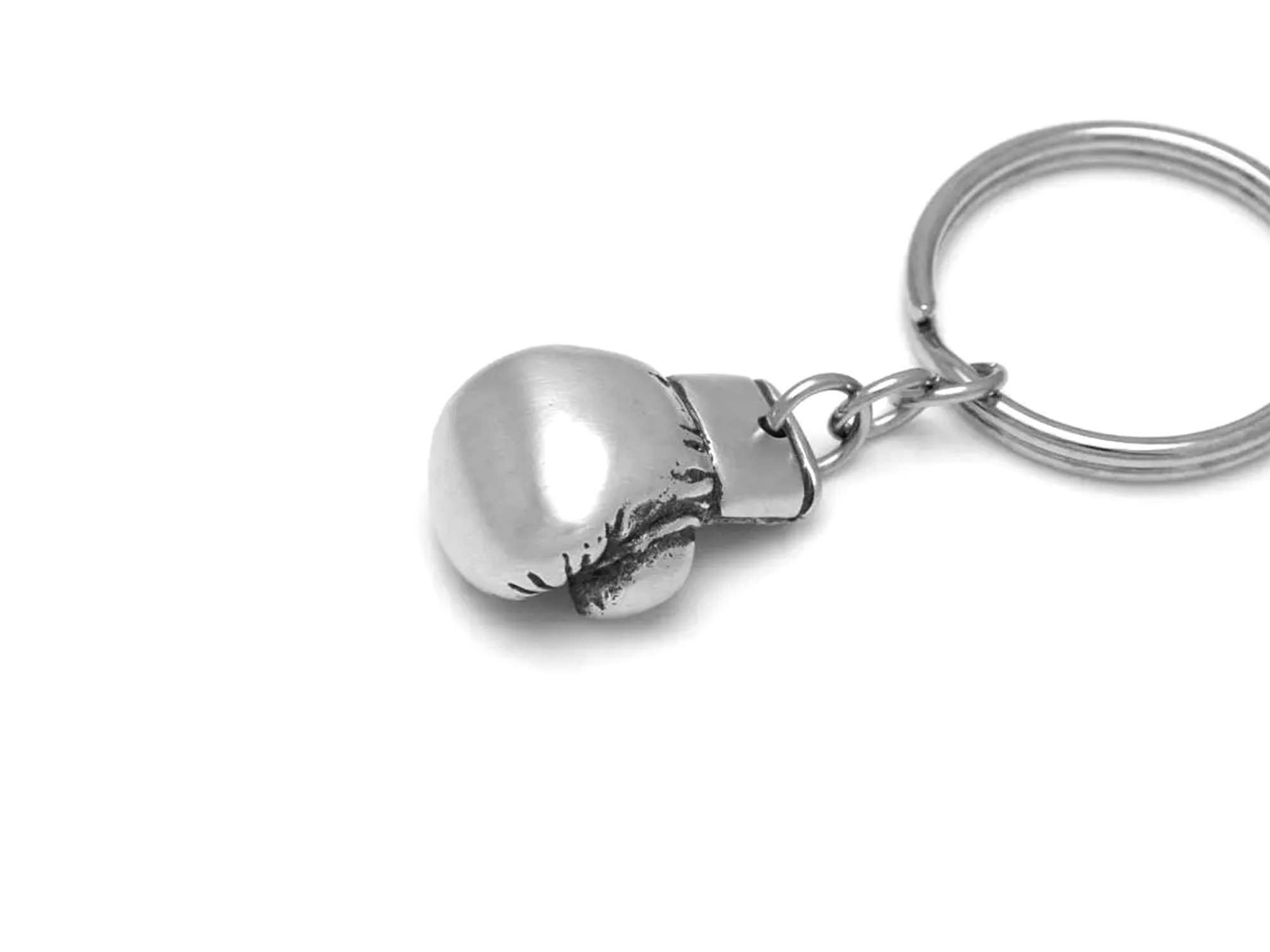 Boxningshandske Nyckelring, Boxare Accessoar, Boxning Nyckelhållare i Tenn och Stål - 5
