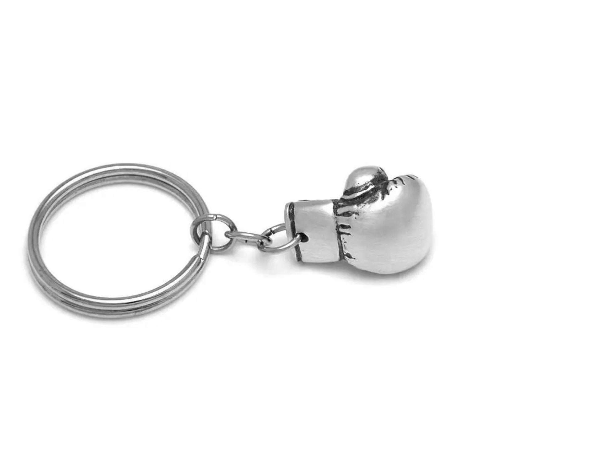 Boxningshandske Nyckelring, Boxare Accessoar, Boxning Nyckelhållare i Tenn och Stål - 4