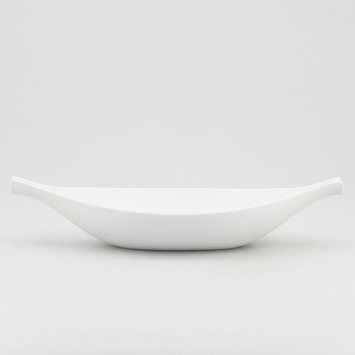 スティグ・リンドべリ Pungoシリーズ 小舟型の白いボウル  Bowl 1953年