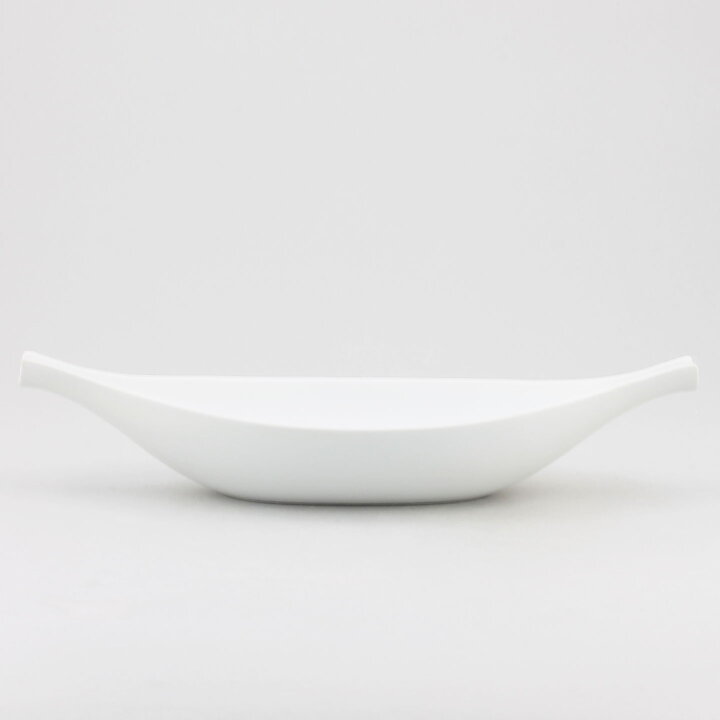 スティグ・リンドべリ Pungoシリーズ 小舟型の白いボウル  Bowl 1953年