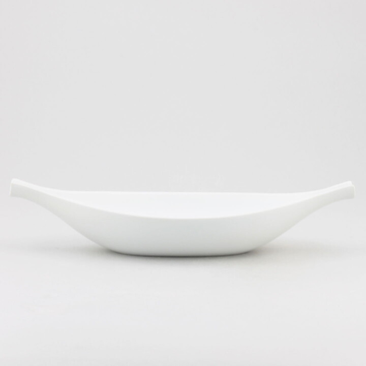 スティグ・リンドべリ Pungoシリーズ 小舟型の白いボウル  Bowl 1953年
