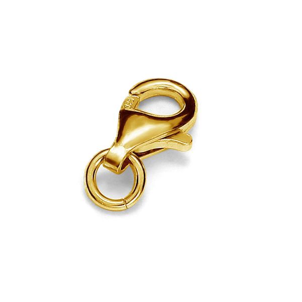 Lobsterlås 16mm sterling silver 
