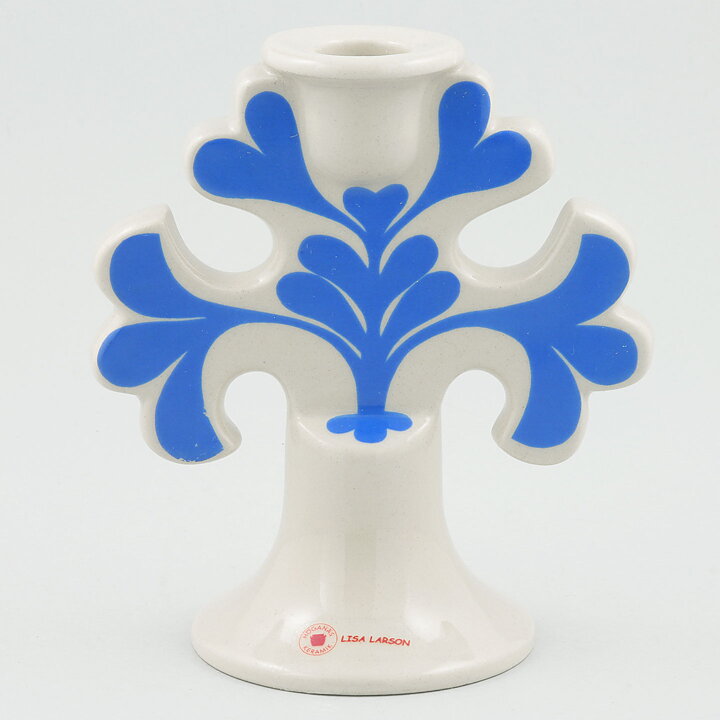 リサラーソン 愛らしい花のキャンドルホルダー 1982年  13cm  [サンプル画像]